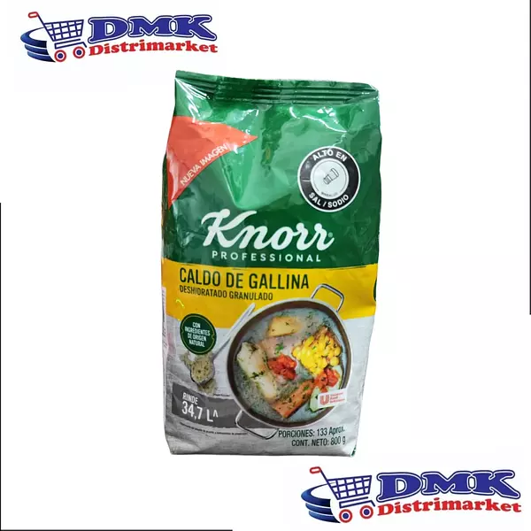 Caldo De Gallina Knorr De 800g