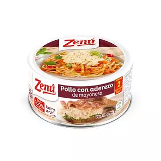 Pollo Zenú Aderezo Mayonesa Esparcible De 160g