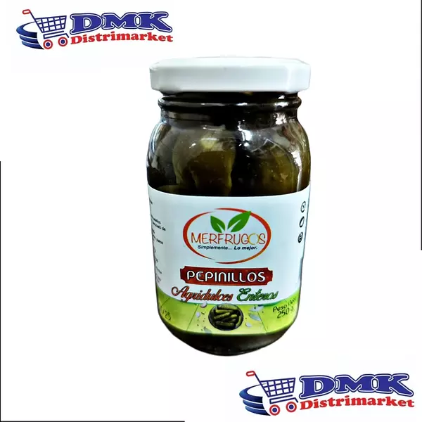 Pepinillos Agridulces Enteros Merfrugos De 250g