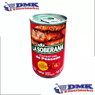 Sardinas La Soberana En Salsa Tomate De 101g