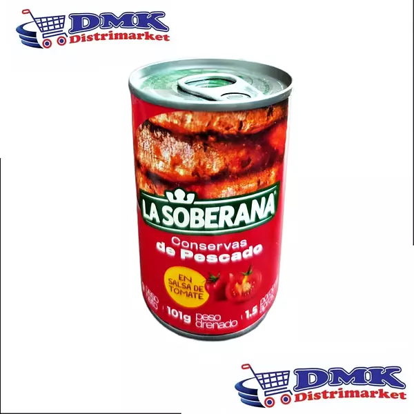 Sardinas La Soberana En Salsa Tomate De 101g