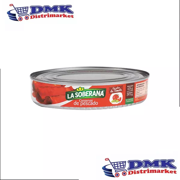 Sardinas La Soberana En Salsa De Tomate De 425g