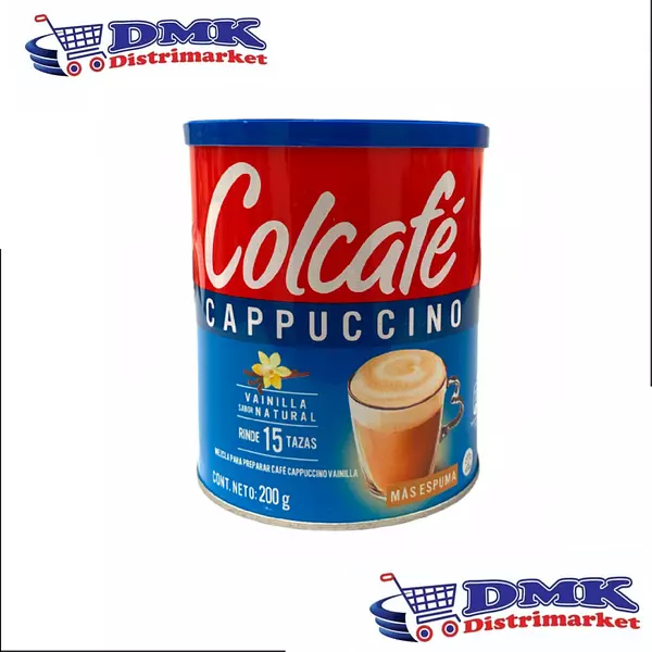 Capuchino Colcafe Sabor Vainilla Lata De 200g