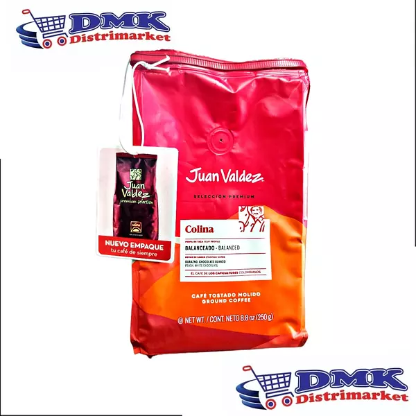 Cafe Juan Valdez Molido Colina De 250g