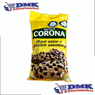 Chips Chocolate Corona De 250g