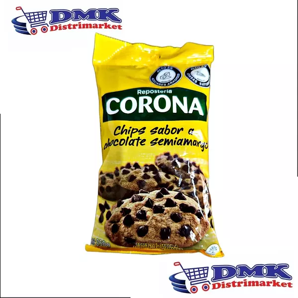 Chips Chocolate Corona De 250g