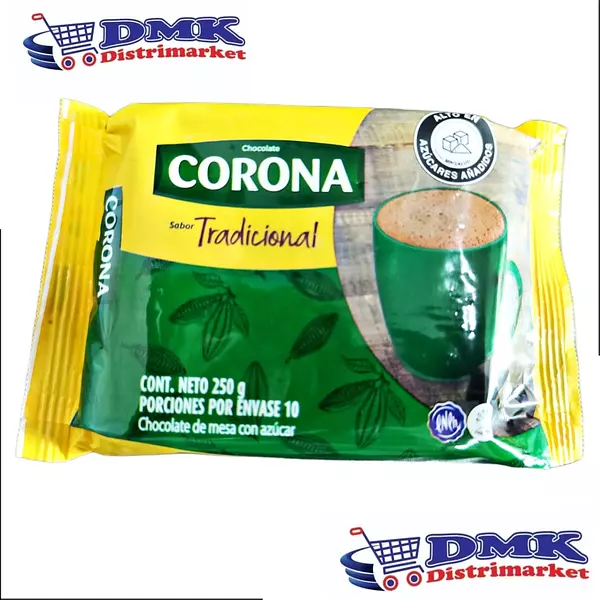 Chocolate Corona Tradicional De 250g