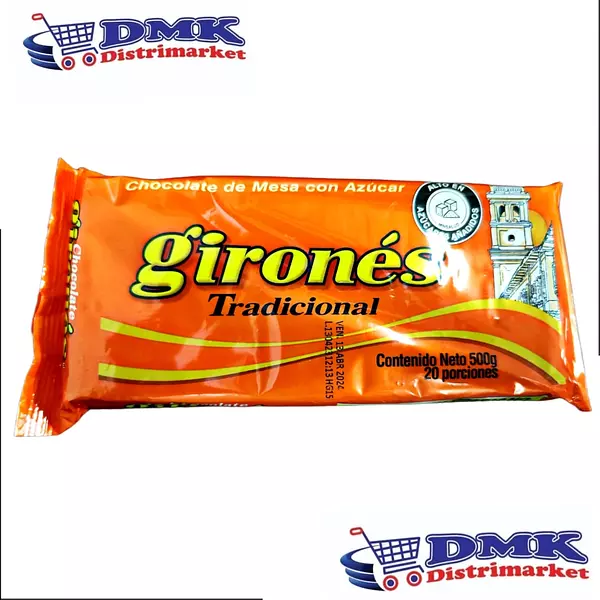 Chocolate Girones Tradicional De 500g