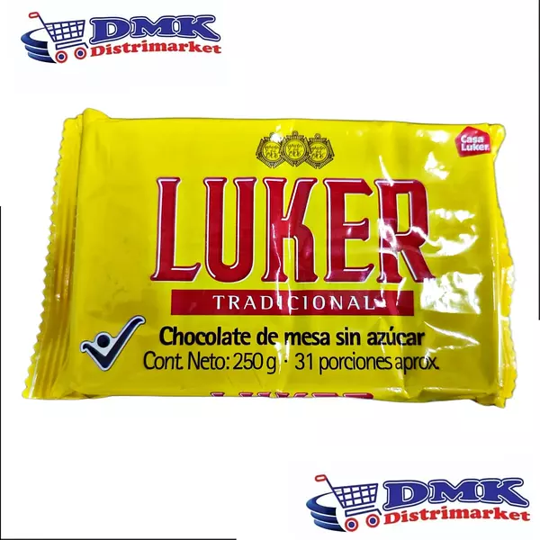 Chocolate Luker Amargo De 250g