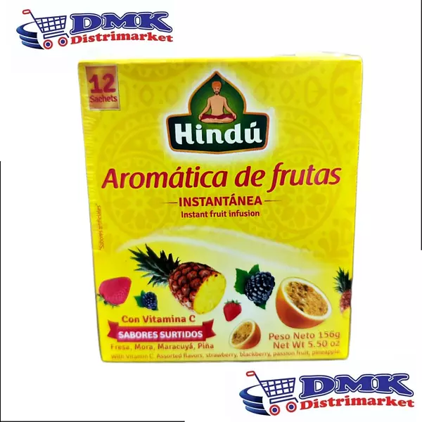 Aromática De Frutas Hindú Surtida De 12 Sachets