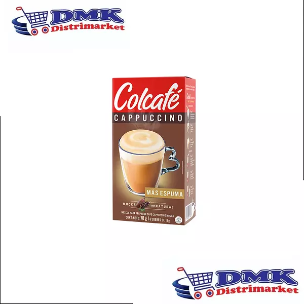Colcafe Cappuccino Mocca Caja De 6 Sobres
