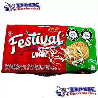 Festival Limon X 6 Paquete De 12 Unidades