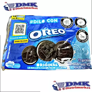 Galletas Oreo Natural Paquete De 12 Unidades