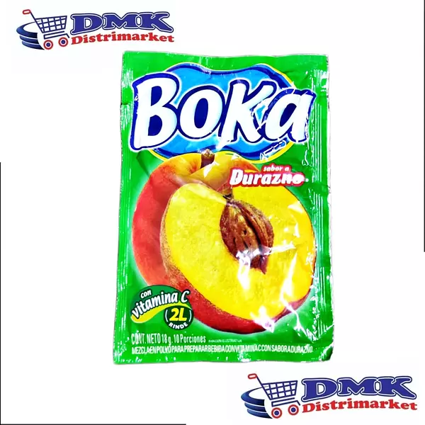 Boka Sabor Durazno Sobre 18gr