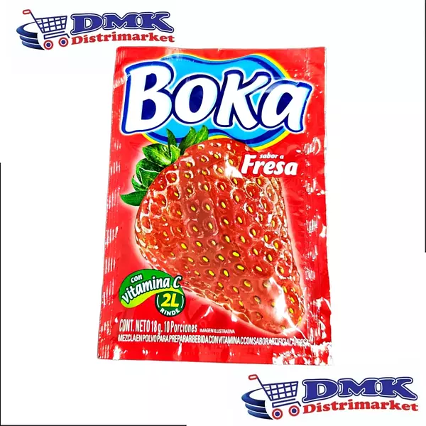 Boka Sabor Fresa Sobre 18gr