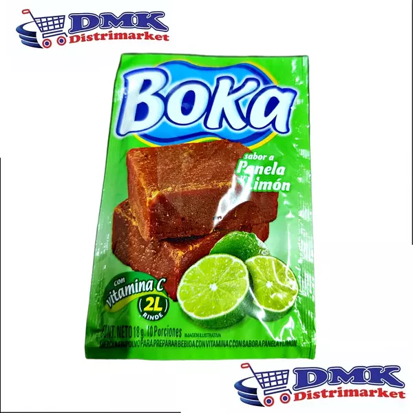 Boka Sabor Panela Y Limon Sobre 18gr