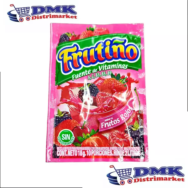 Fresco Frutiño De Frutos Rojos Sobre 18gr