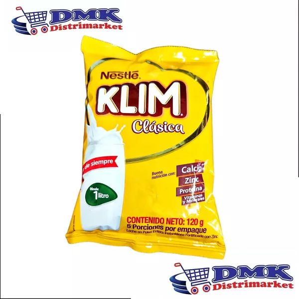 Leche Klim En Polvo Clasica De 120g