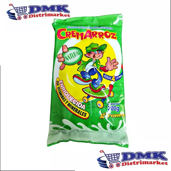 Cremarroz Sabor Natural De 200g
