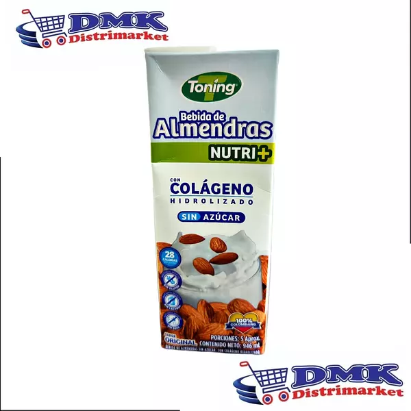 Bebida De Almendras Nutri+ Con Colageno Caja De 946ml