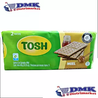 Gallletas Tosh Miel Paquete De 2 Tacos
