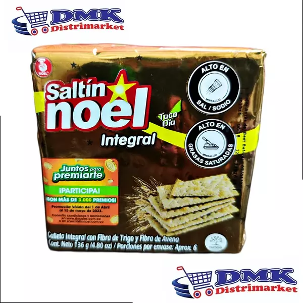 Galletas Saltin Taco Integral De 110g