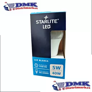 Bombillo Led Starlite 5w Luz Blanca
