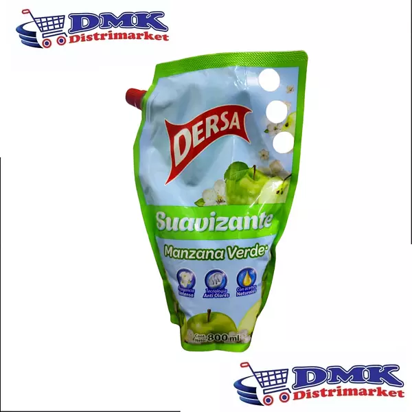 Suavizante Dersa Manzana Verde De 800ml