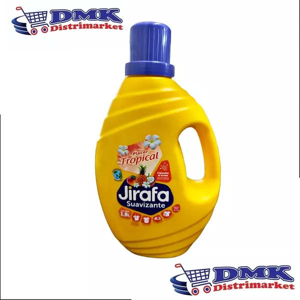 Suavizante Jirafa Placer Tropical De 1800ml