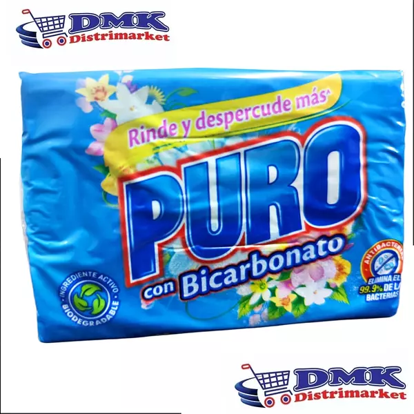 Jabon Barra Puro Con Bicarbonato De 360g