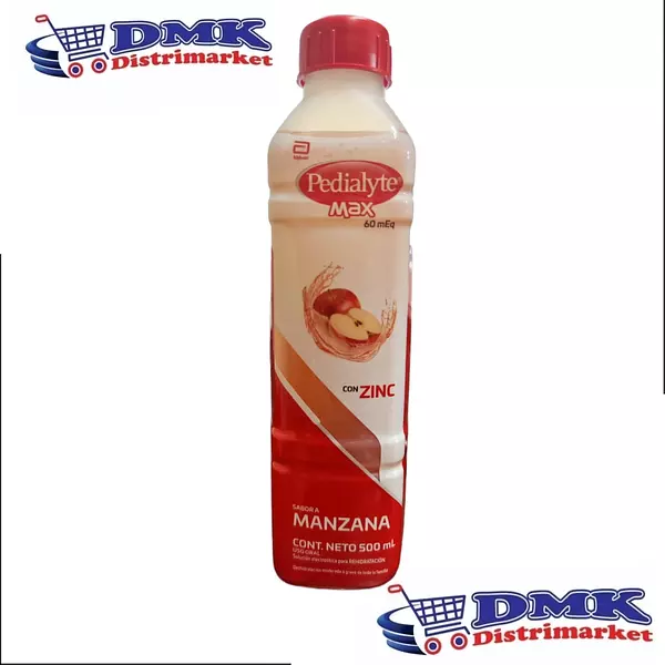 Pedialyte Max Manzana Botella De 500ml