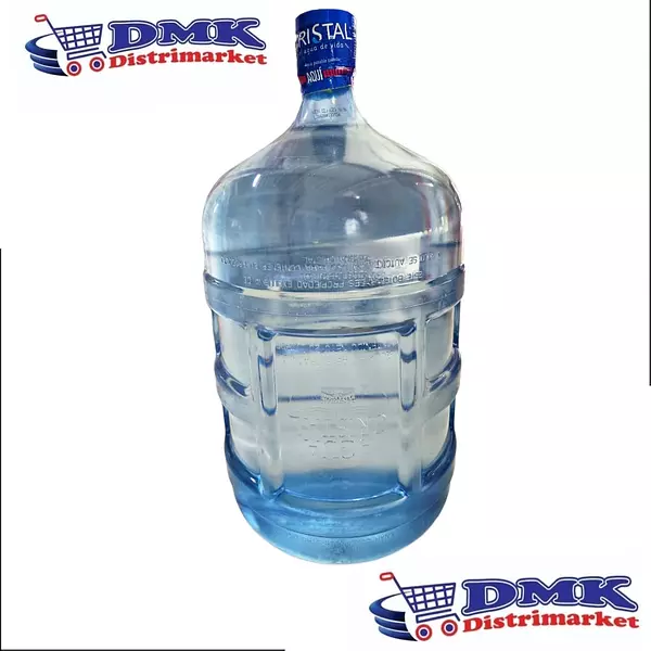 Agua Cristal Botellon 20 Litros + Plastico