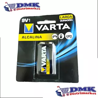 Pila Varta Alcalina 9v Cuadrada