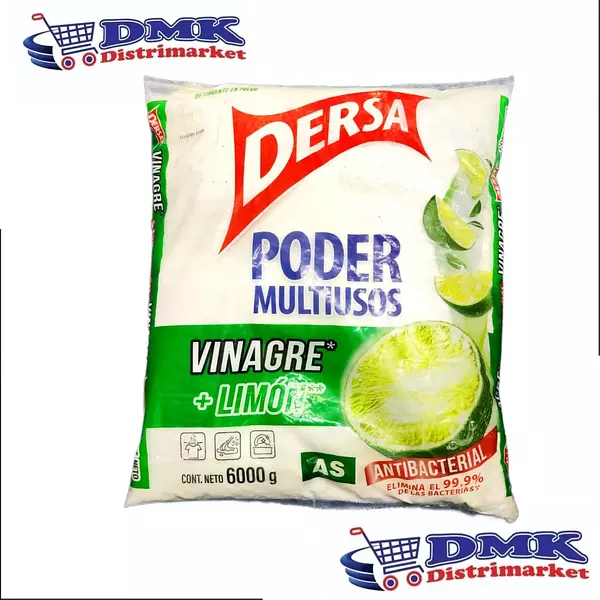 Dersa Vinagre + Limón Jabón En Polvo De 6000g