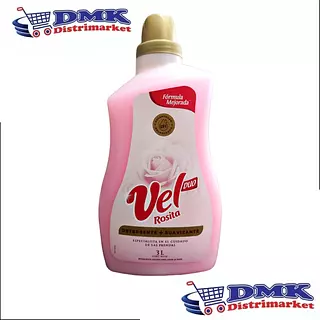 Vel Rosita Detergente + Suavizante Liquido De 3000ml
