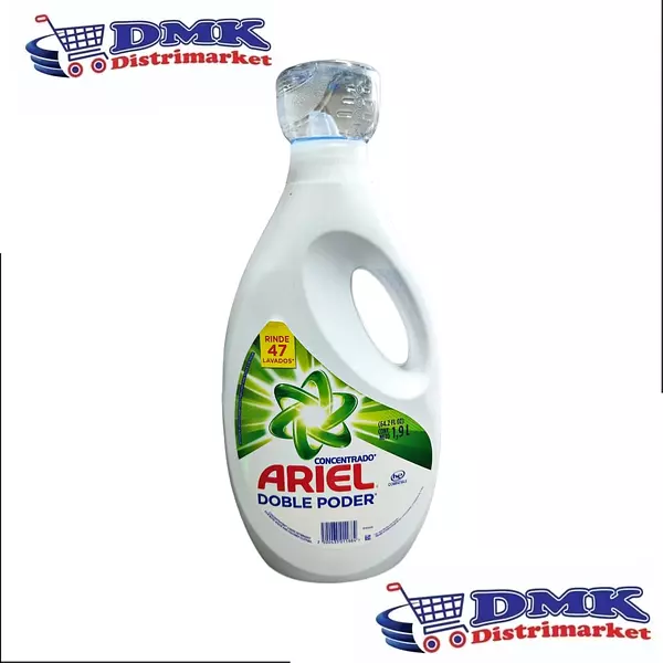 Ariel Liquido Doble Poder Detergente De 1900ml