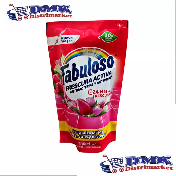 Fabuloso Frescura Activa Floral Sobre De 180ml