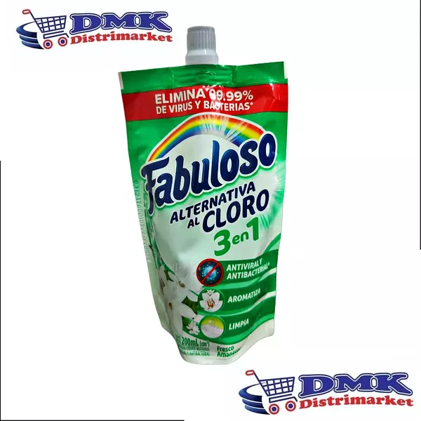 Fabuloso Alternativa Al Cloro 3en1 Sobre De 200ml