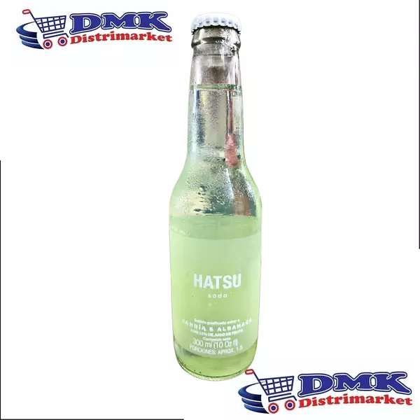 Soda Hatsu Sandia Y Albahaca Botella De 300ml