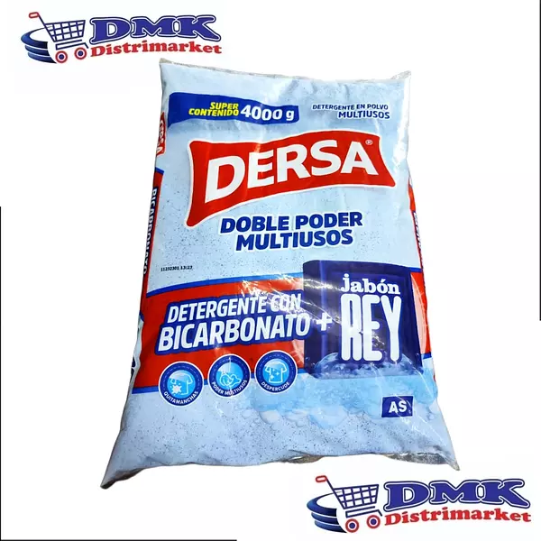 Dersa Doble Poder Multiusos Jabon En Polvo De 4000g