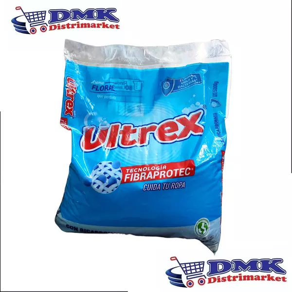 Ultrex Detergente En Polvo De 5000g