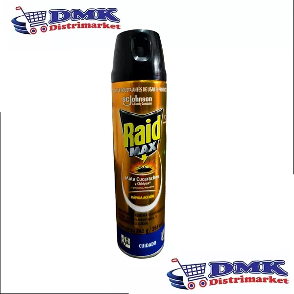 Raid Max Cucarachas Aerosol Botella De 241g