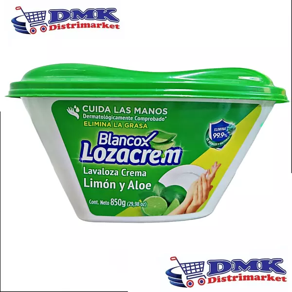 Lozacrem Blancox Limón Aloe De 850g