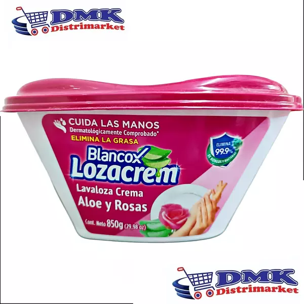 Lozacrem Blancox Aloe Y Rosas De 850g