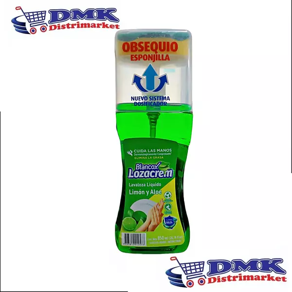 Lozacrem Blancox Dispensador Limón Y Aloe De 850g