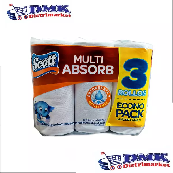 Toalla Cocina Scott Multi Absorbente