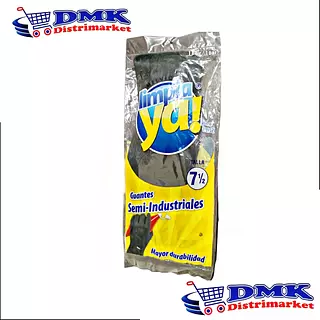Guante Limpia Ya Trabajo Pesado Clásico Talla 7 1/2