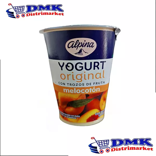 Yogurt Alpina Melocotón Vaso De 150ml