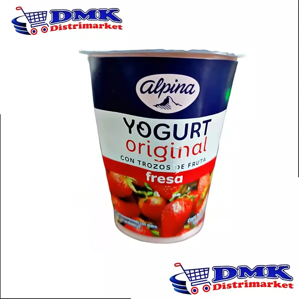 Yogurt Alpina Fresa Vaso De 150ml