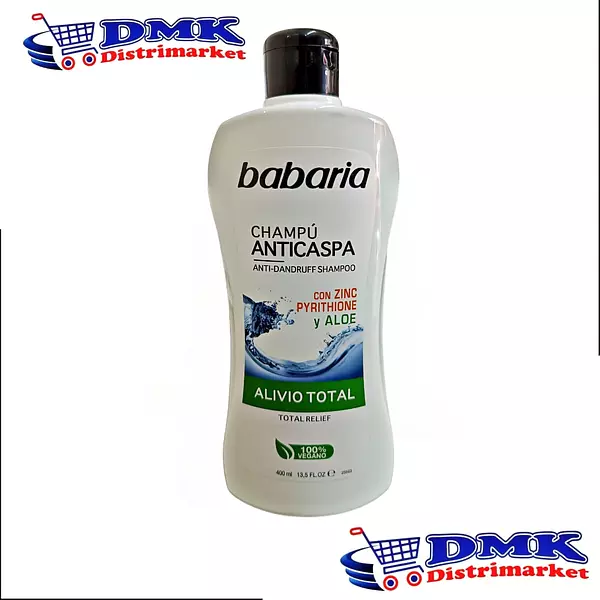 Babaria Anticaspa Aloe Shampoo De 400ml